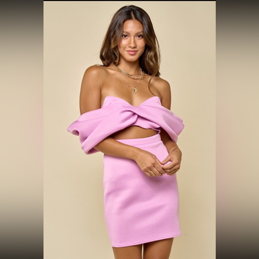 Off The Shoulder Mini Dress